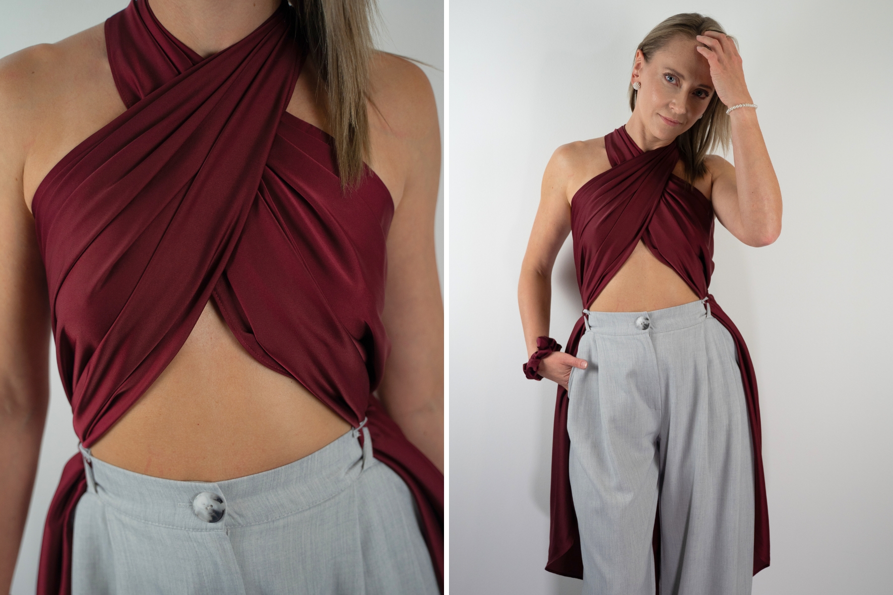 3 extravagantný top